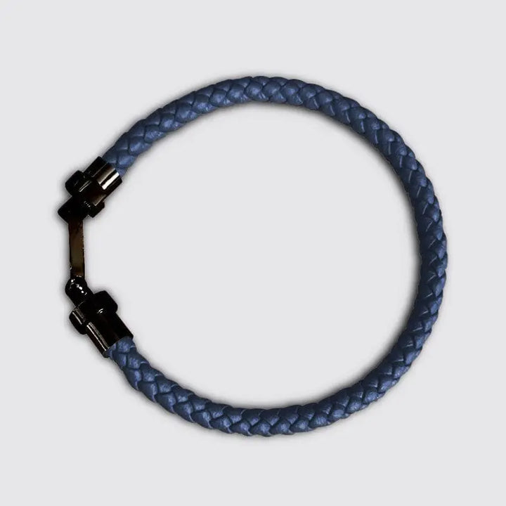 Bracelet Unisex Couple Bleu / 17cm / Noir