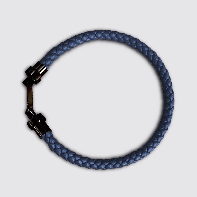 Bracelet Unisex Couple Bleu / 17cm / Noir