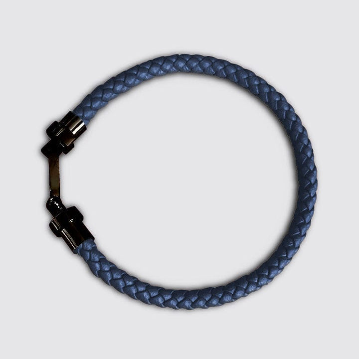Bracelet Unisex Couple Bleu / 17cm / Noir