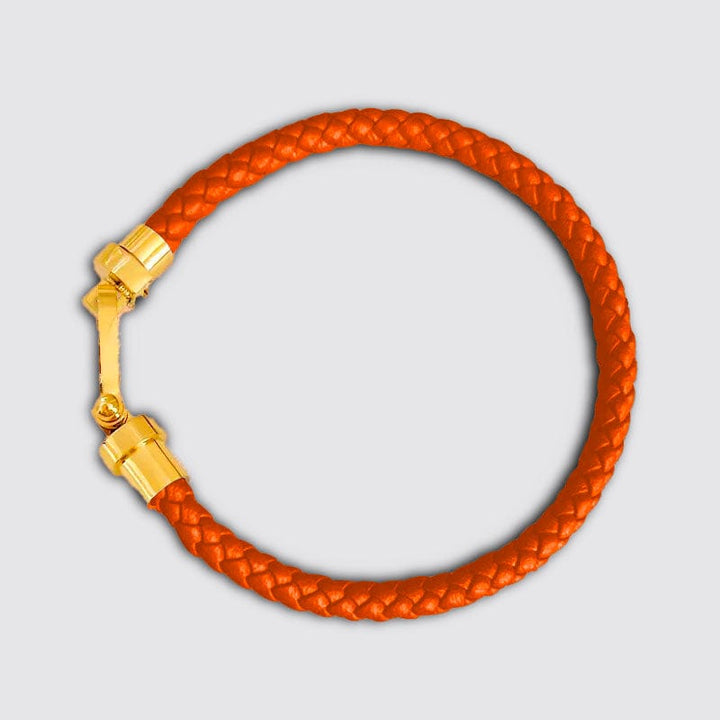 Bracelet Unisex Couple Orange / 17cm / Or
