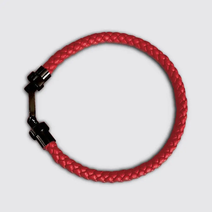 Bracelet Unisex Couple Rouge / 17cm / Noir