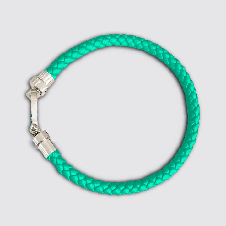 Bracelet Unisex Couple Turquoise / 17cm / Argent