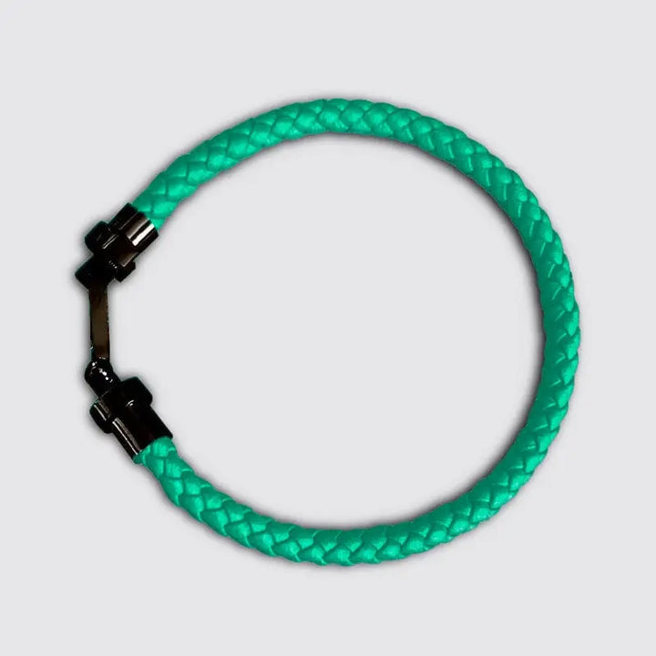 Bracelet Unisex Couple Turquoise / 17cm / Noir