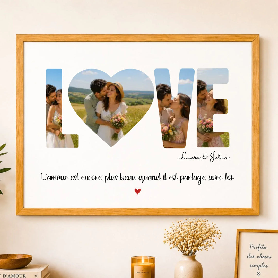 Cadeau Personnalisé - Photo couple