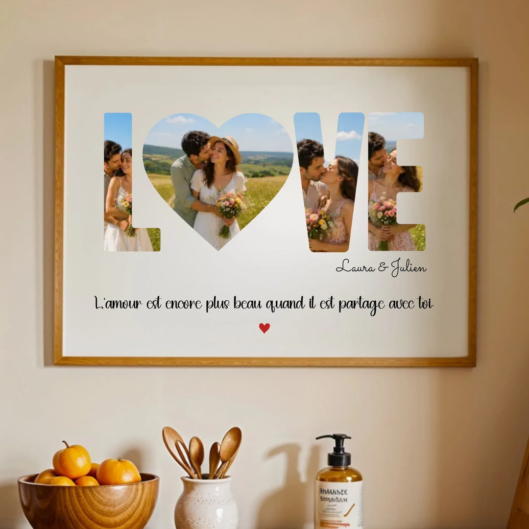 Cadeau Personnalisé - Photo couple