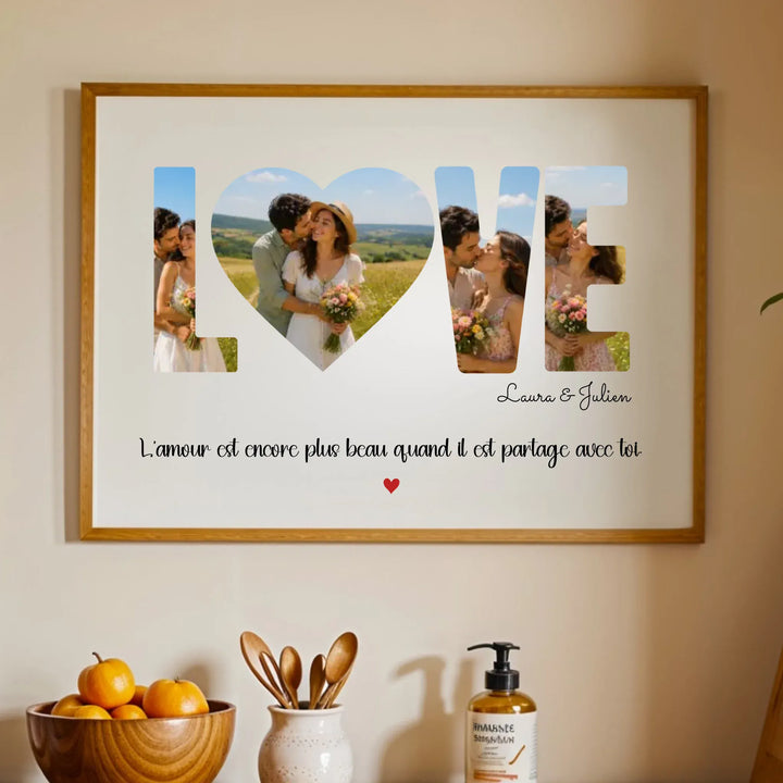Cadeau Personnalisé - Photo couple