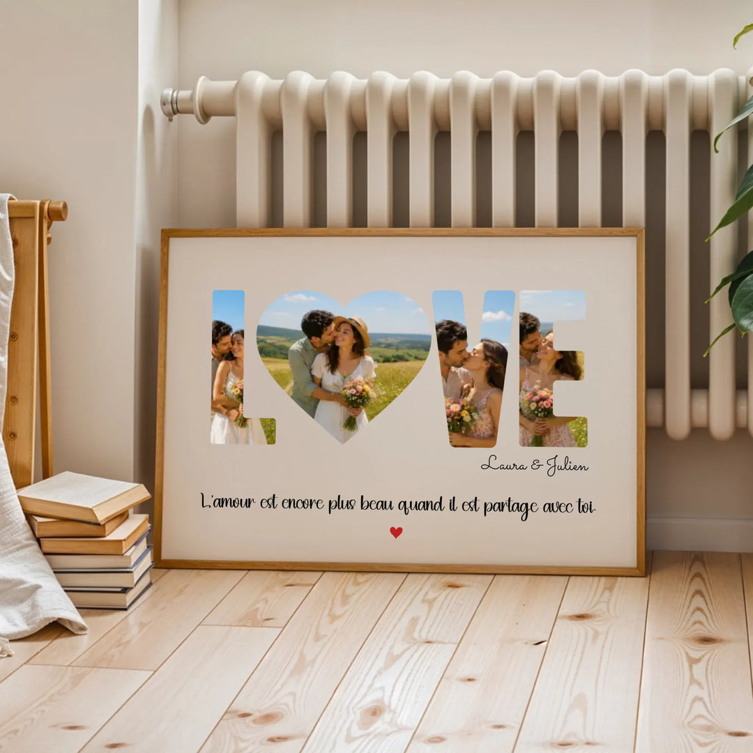 Cadeau Personnalisé - Photo couple
