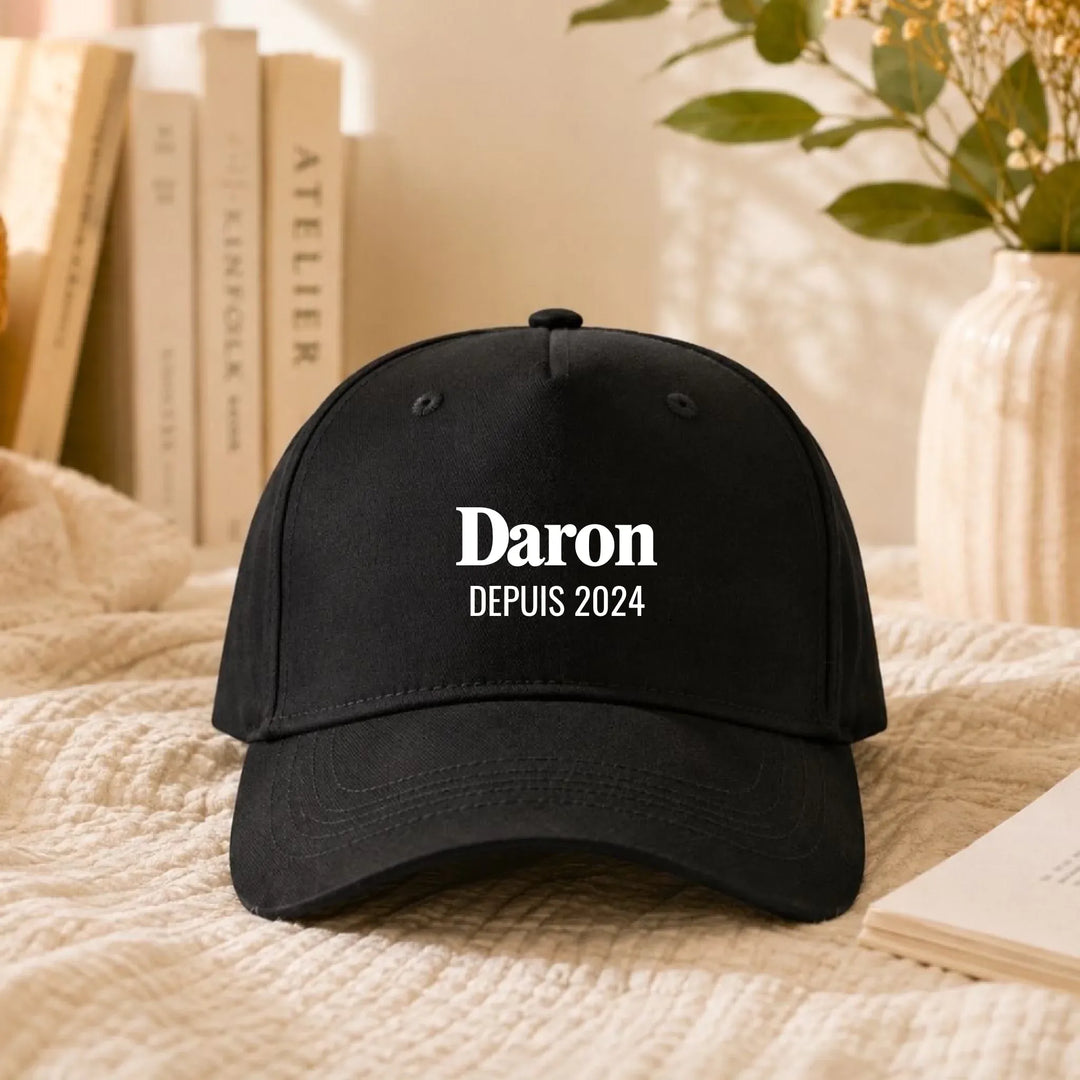 Casquette Daron Casquette PAPA 5-Panel  DTF / Noir / Unique