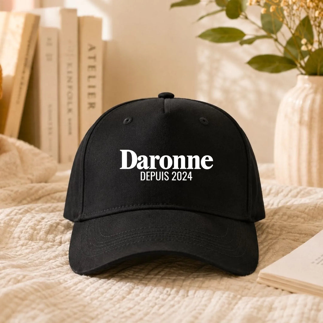 Casquette Personnalisée - Daronne Casquette MAMA 5-Panel  DTF copy / Noir / Unique