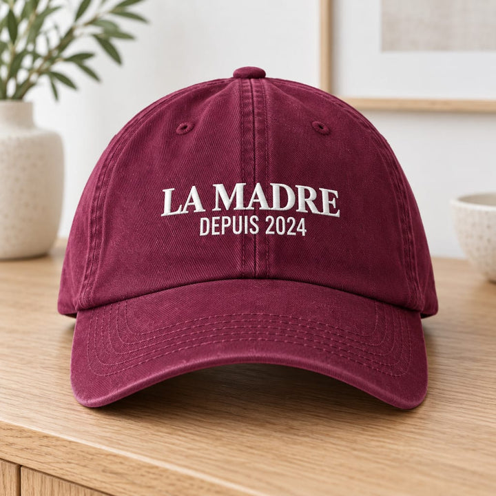 Bestickte Mama-Cap „La Madre“