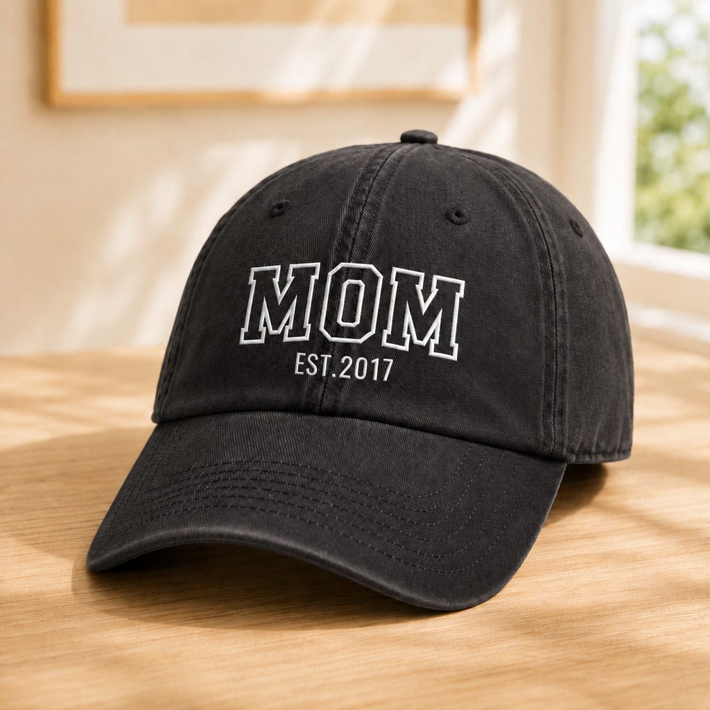 Mom Cap mit persönlicher Jahreszahl