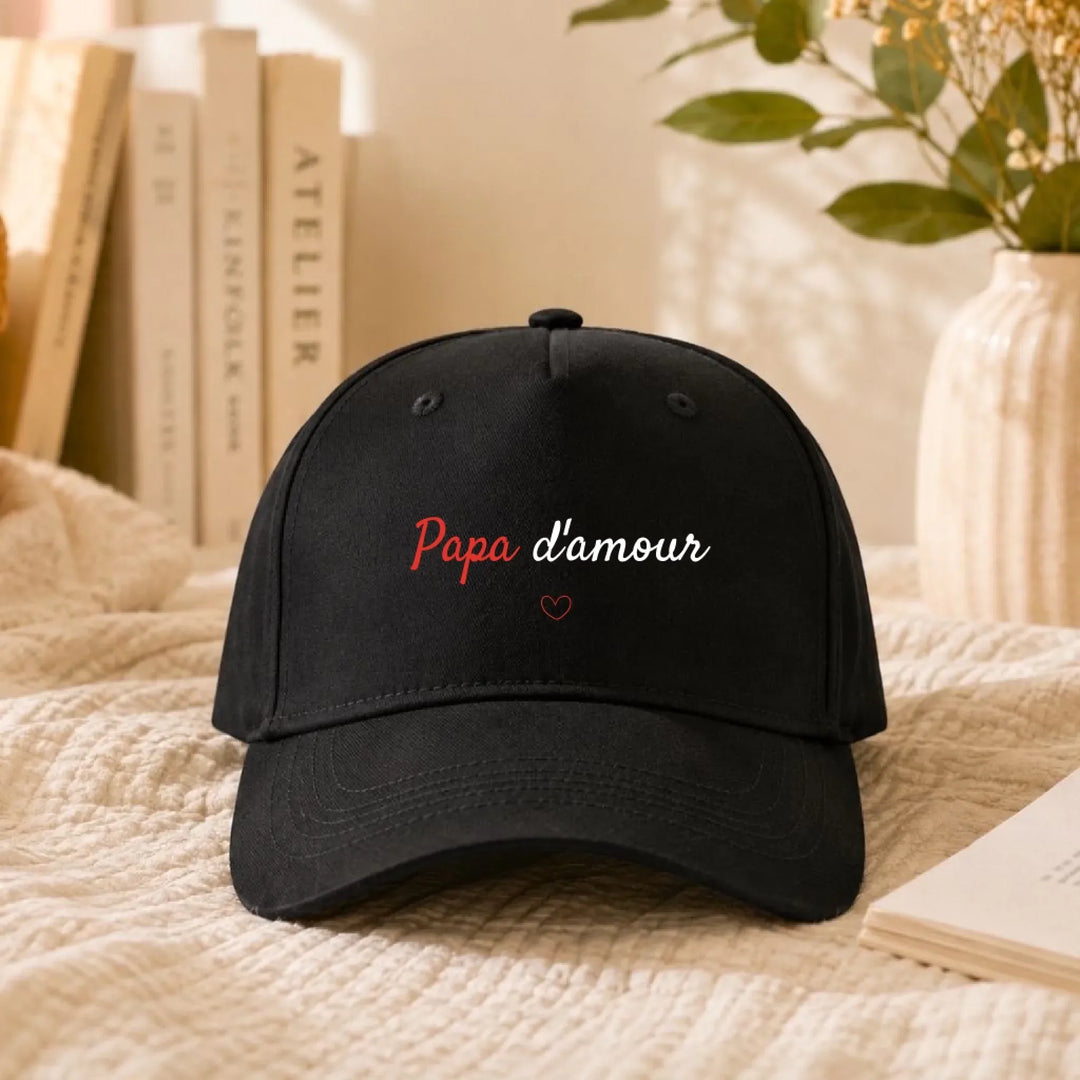 Casquette Personnalisée - Papa d'Amour