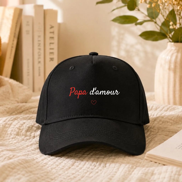Casquette Personnalisée - Papa d'Amour