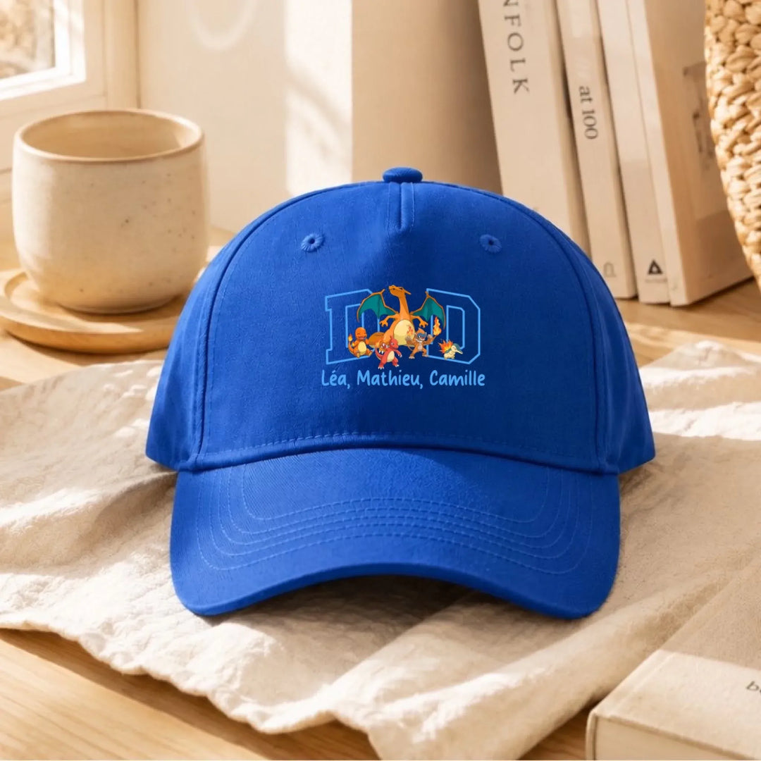 Casquette Personnalisée - Papa et ses monstres