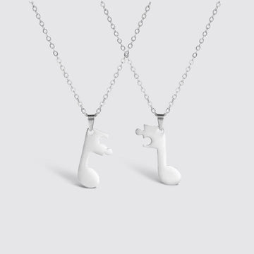 Ellxen Collier D'amitié Créatif Avec Pendentif Papillon - Collier Best Friend BFF - Collier Assorti - Pour Anniversaire - Accessoire Simple Pour Femme, Acier Inoxydable