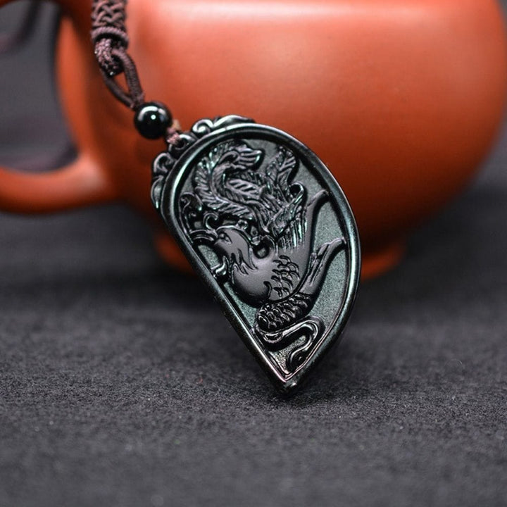 Collier Couple (Deux Parties) Noir