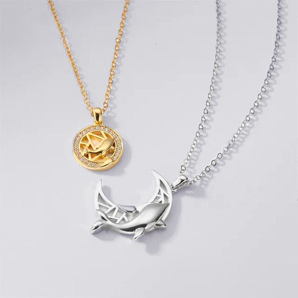 Collier d'Amitié 2 Parties Argent-Or