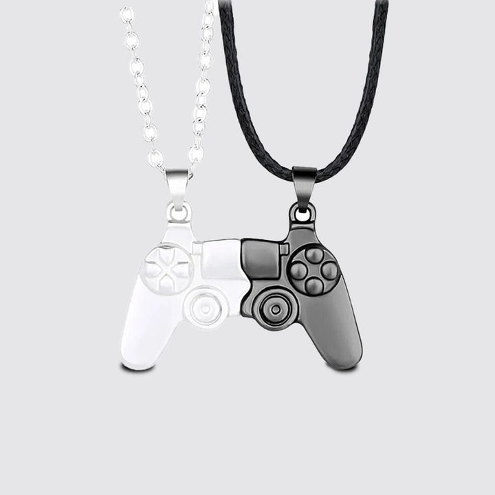 Collier d'Amitié Manette Blanc-Noir
