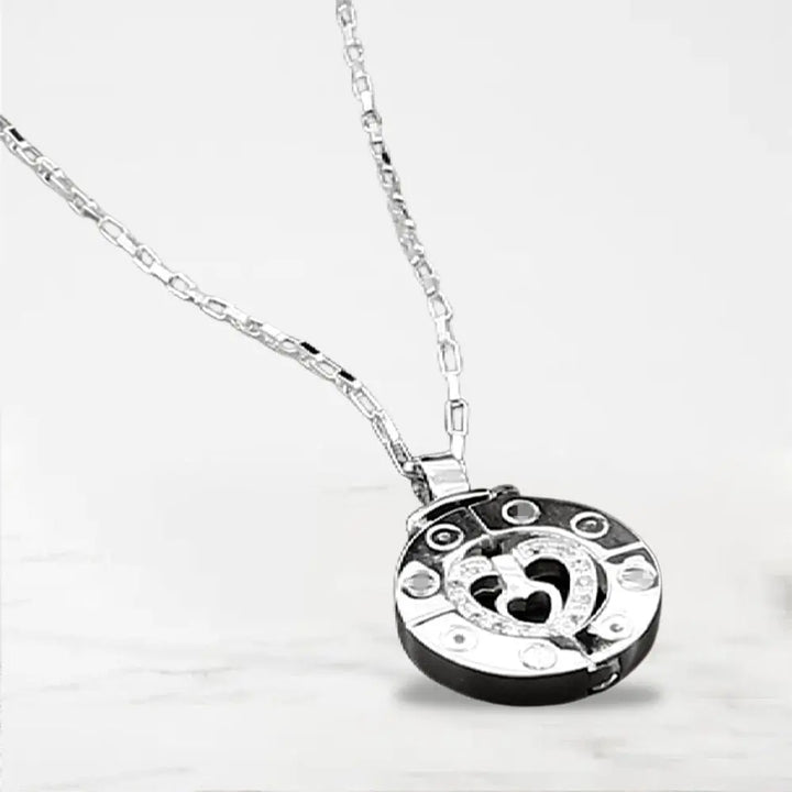 Collier d'Amour Pour 2 (Argent) Argent