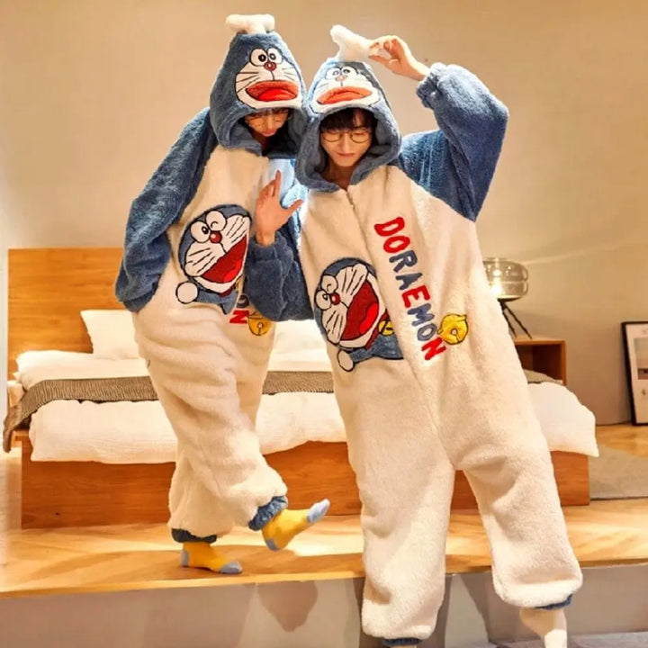 Combinaison Pyjama Couple Adulte