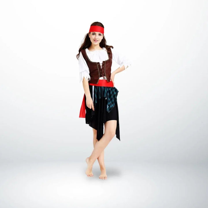 Déguisement Couple Pirate Elle / Unique