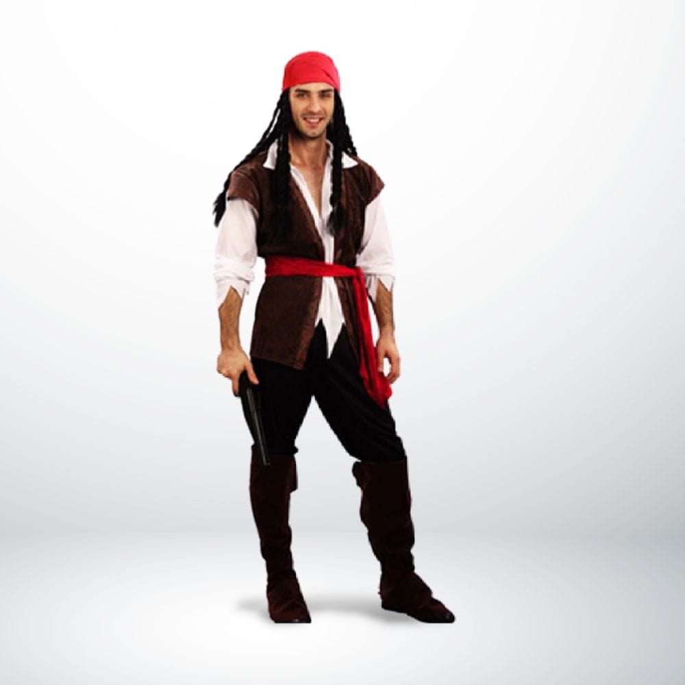 Déguisement Couple Pirate Lui / Unique