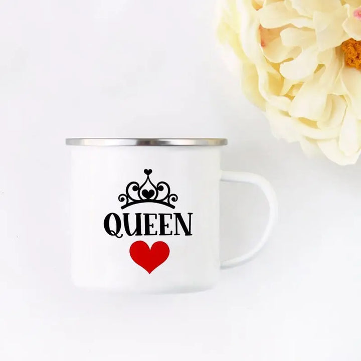 Deux Mugs Pour Couple Queen