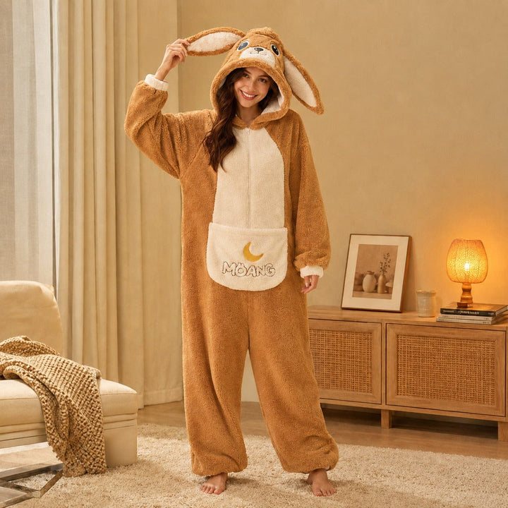 Duo Pyjama Homme Femme Caramel / Femme M