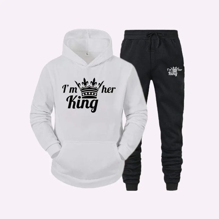 Ensemble King Queen Blanc / King / S