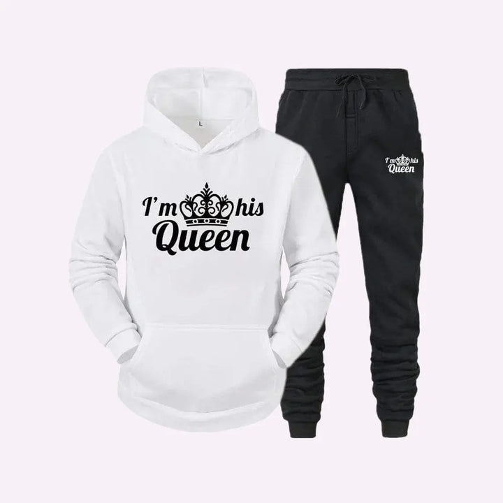 Ensemble King Queen Blanc / Queen / S