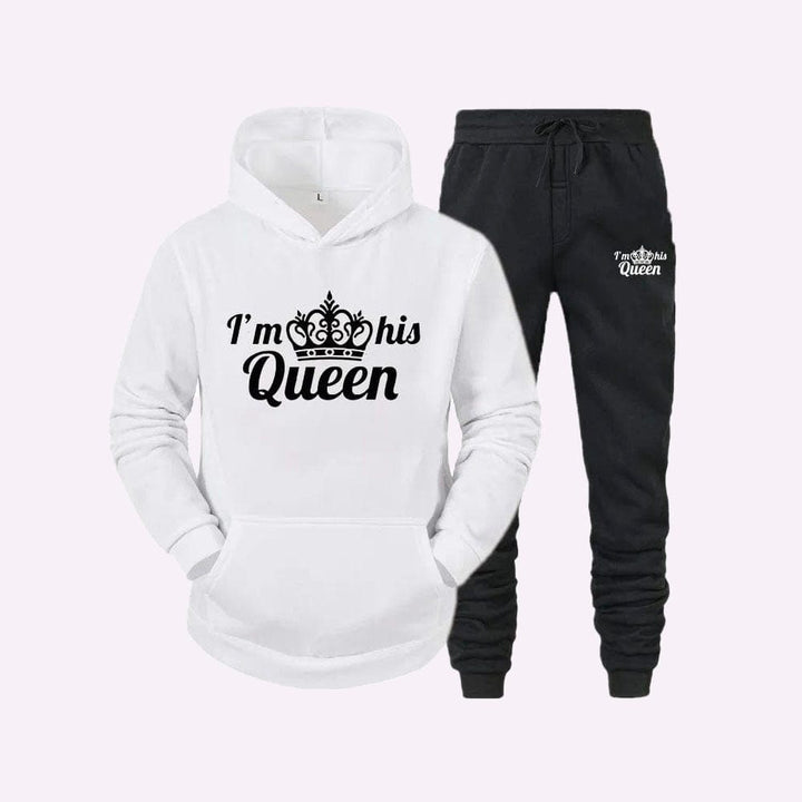 Ensemble King Queen Blanc / Queen / S