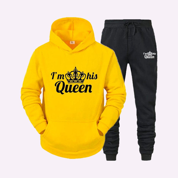 Ensemble King Queen Jaune / Queen / S