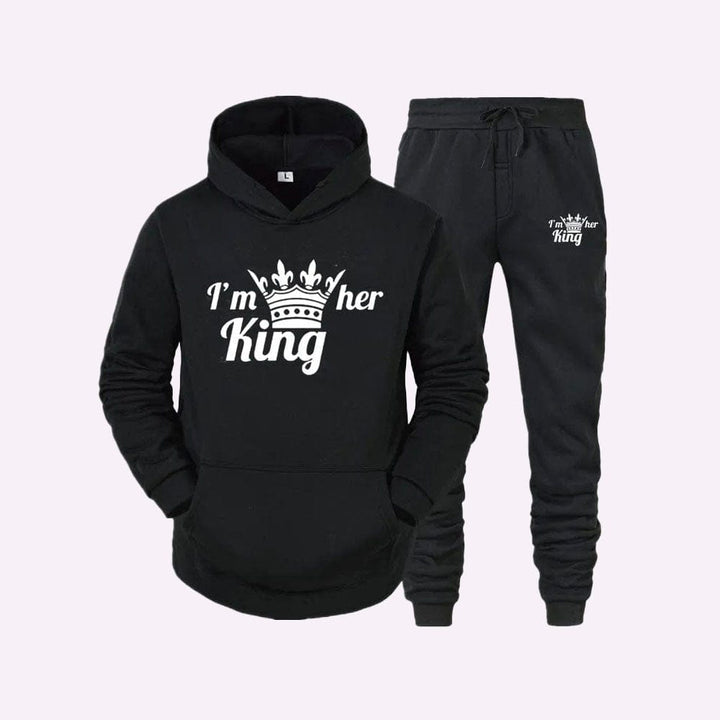 Ensemble King Queen Noir / King / S