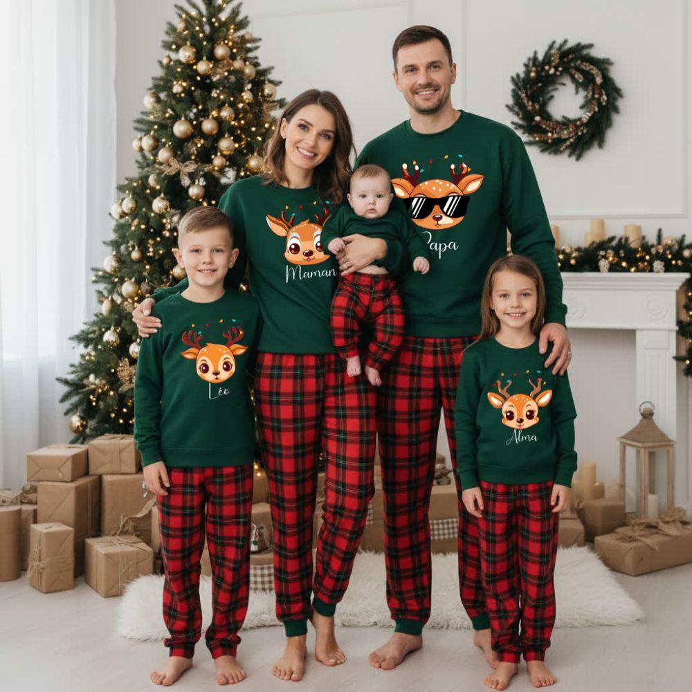 Ensemble Pull De Noel Famille