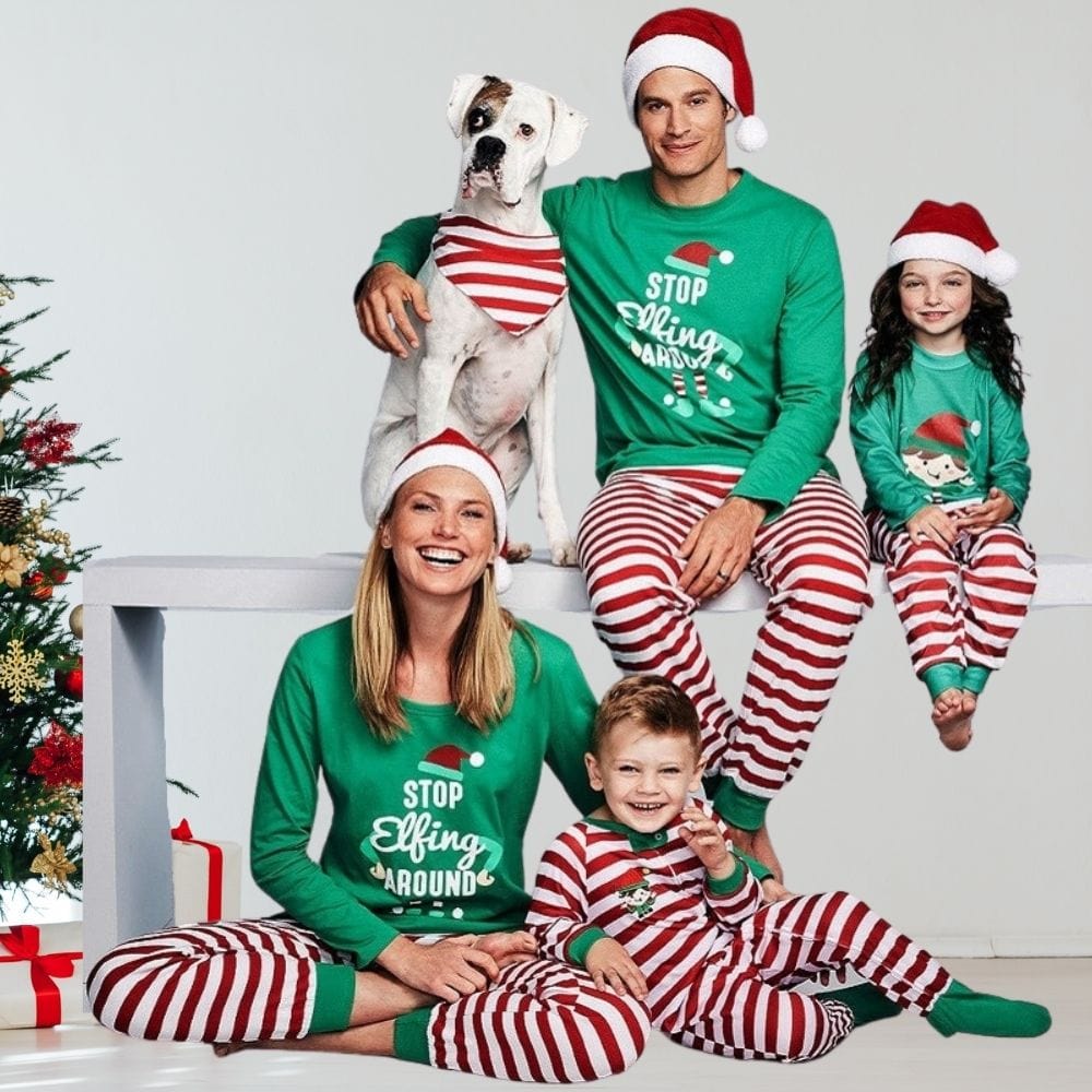 Ensemble Pyjama Couple Noel Homme-S