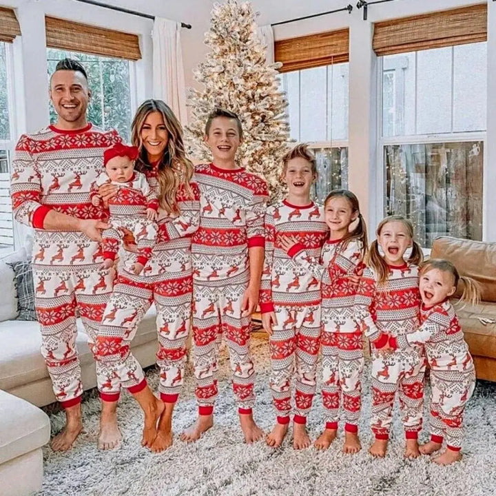 Ensemble Pyjama Noel Rouge / Mère S