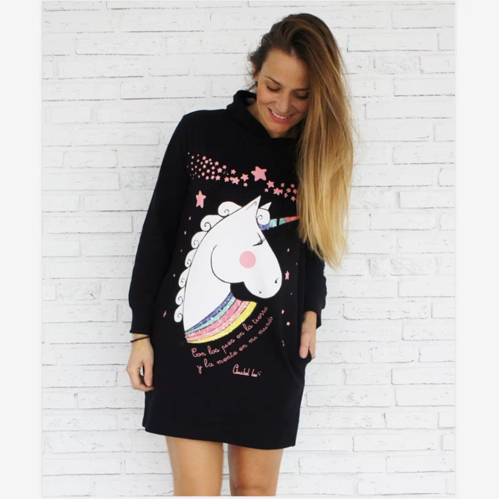 Ensemble Robe Pull Mère Et Bébé Fille