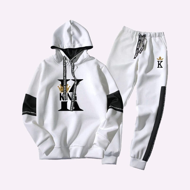 Ensemble Survêtement Couple Blanc / King / S
