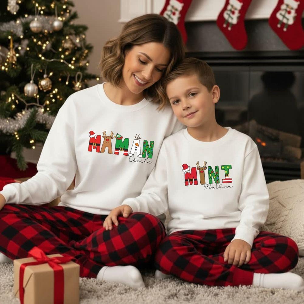 Kit Pull Famille Noel