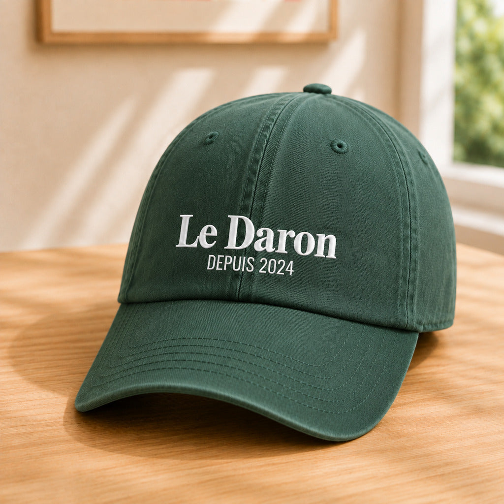 Casquette Le Daron forest – broderie