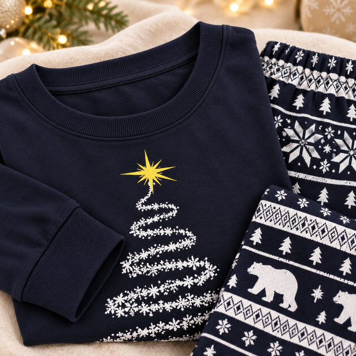 Familien-Schlafanzüge für Weihnachten