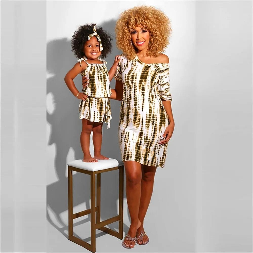 Même Robe Pour Maman Et Fille Style-2 / Maman S