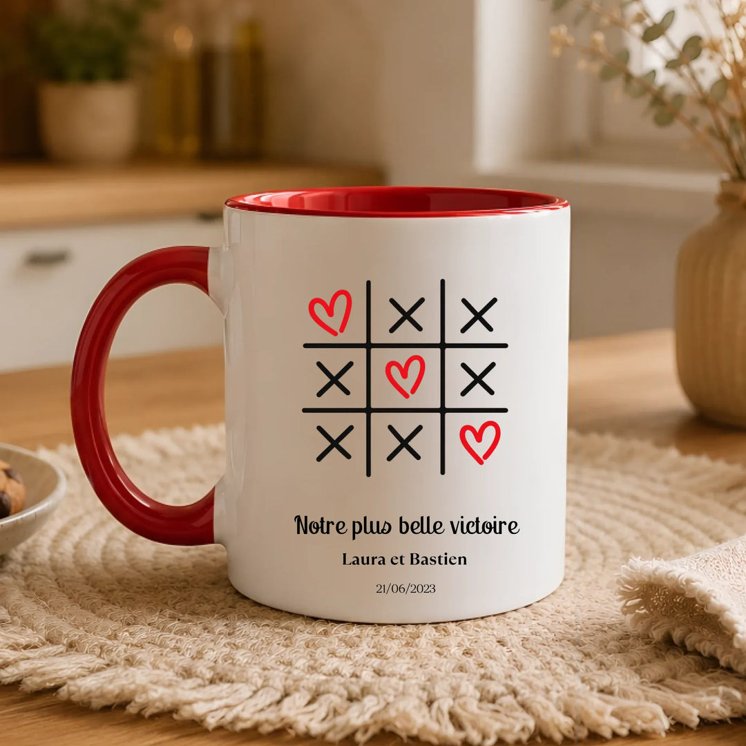 Mug Morpion Couple