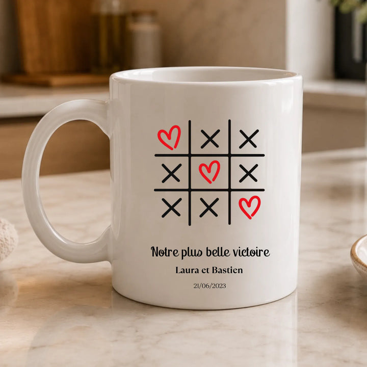 Mug Morpion Couple