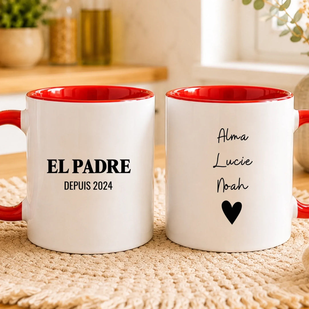 Mug El Padre Mug 325ml Gelato Double / Rouge / 325ml