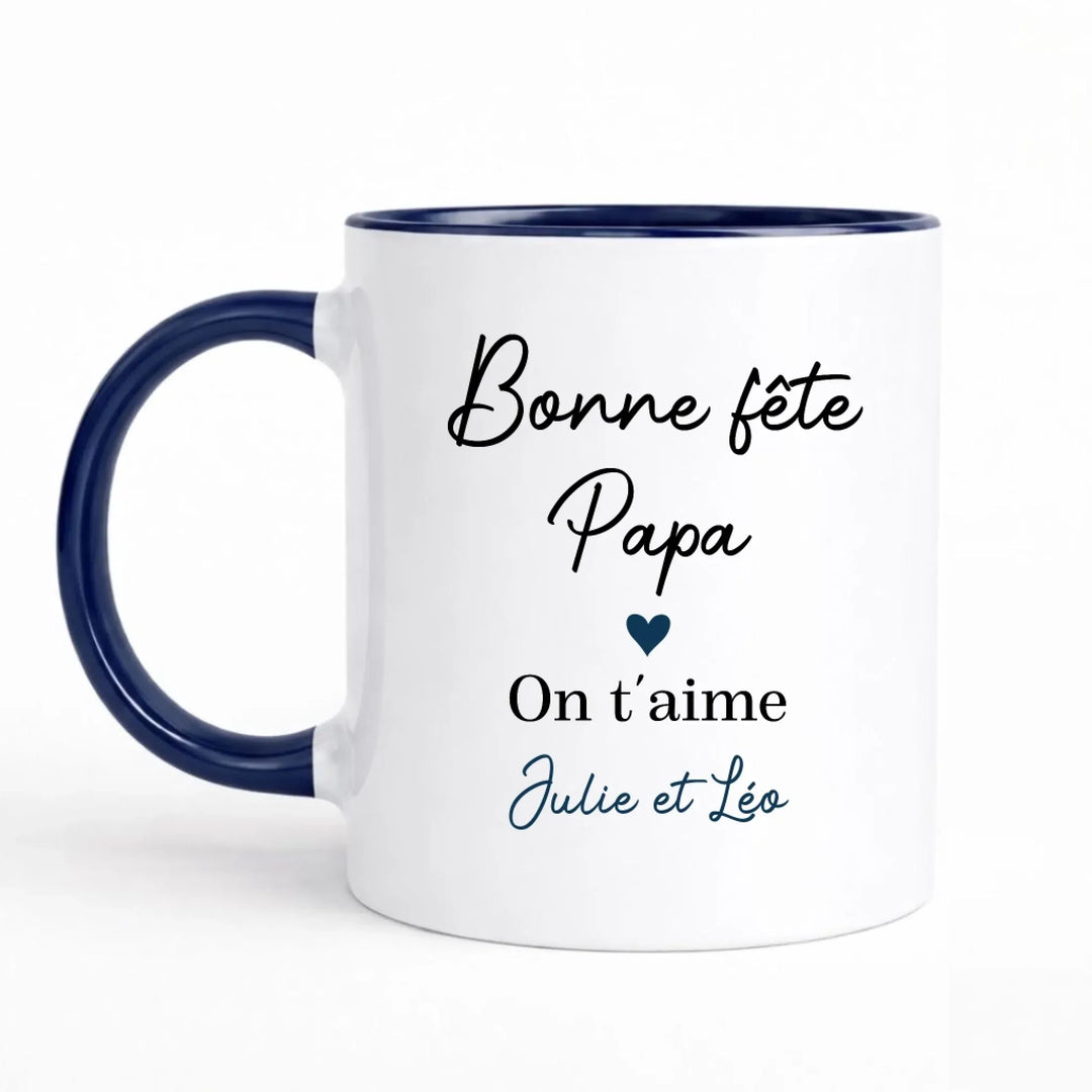 Mug personnalisé - Bonne fête Papa