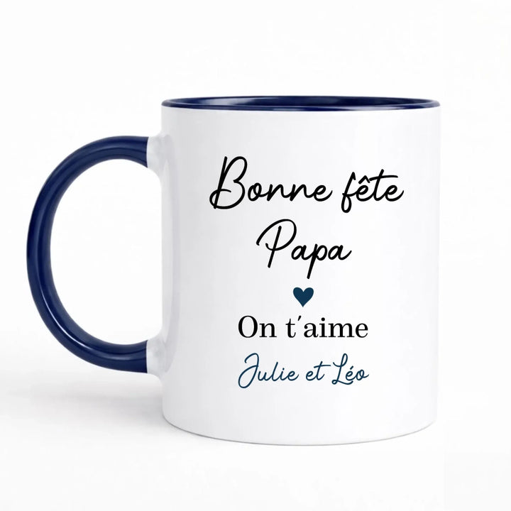 Mug personnalisé - Bonne fête Papa