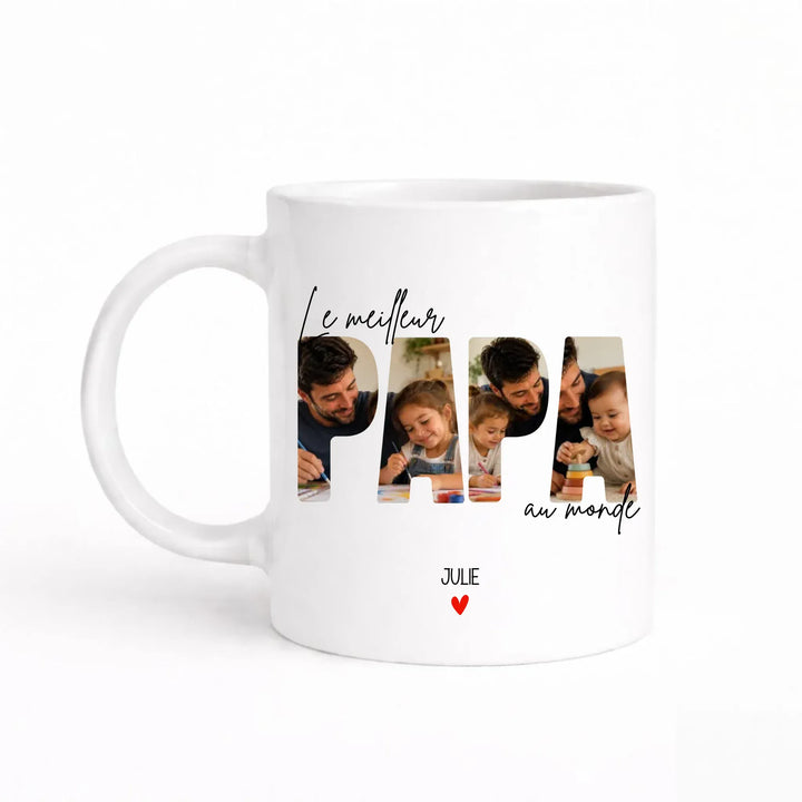 Mug le meilleur papa au monde Mug 325ml Gelato / Blanc / 325ml