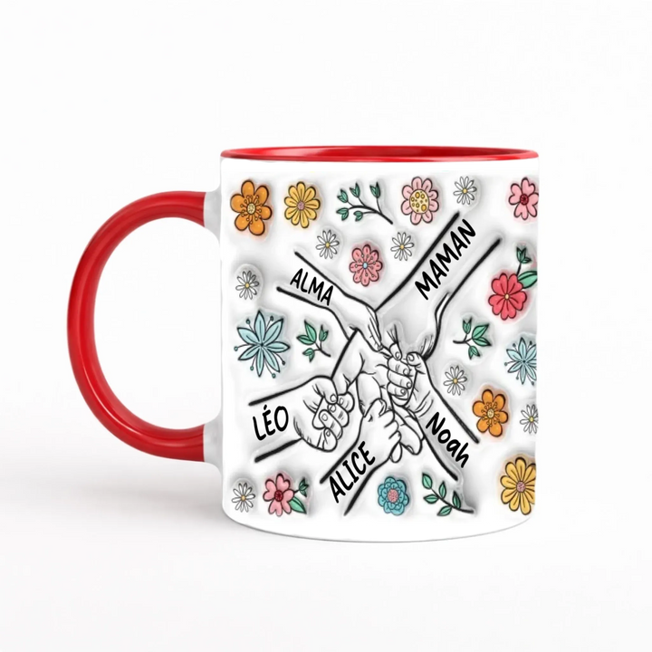Mug personnalisé maman (Effet 3D)