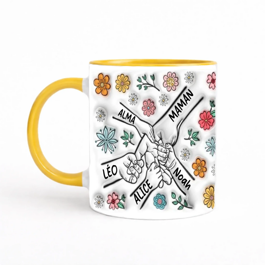 Mug personnalisé maman (Effet 3D)